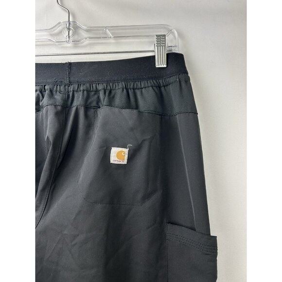 Carhartt Force Pants Mens Small Black Jogger Athletic Workwear Cargo Lightweight - Picture 10 of 15